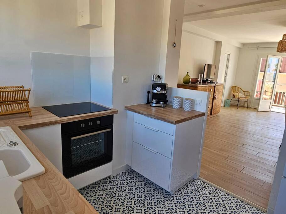 Tres Bel Appartement Vue Mer 锡富尔勒普拉日 外观 照片
